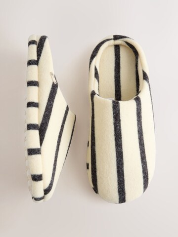 Next - Zapatillas de casa en beige