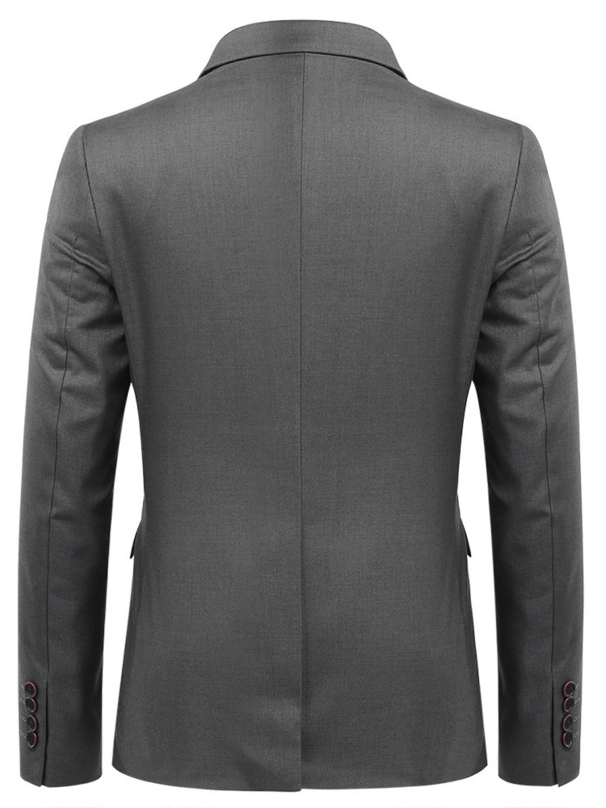 Youthup Slim fit Suit Jacket in Grey