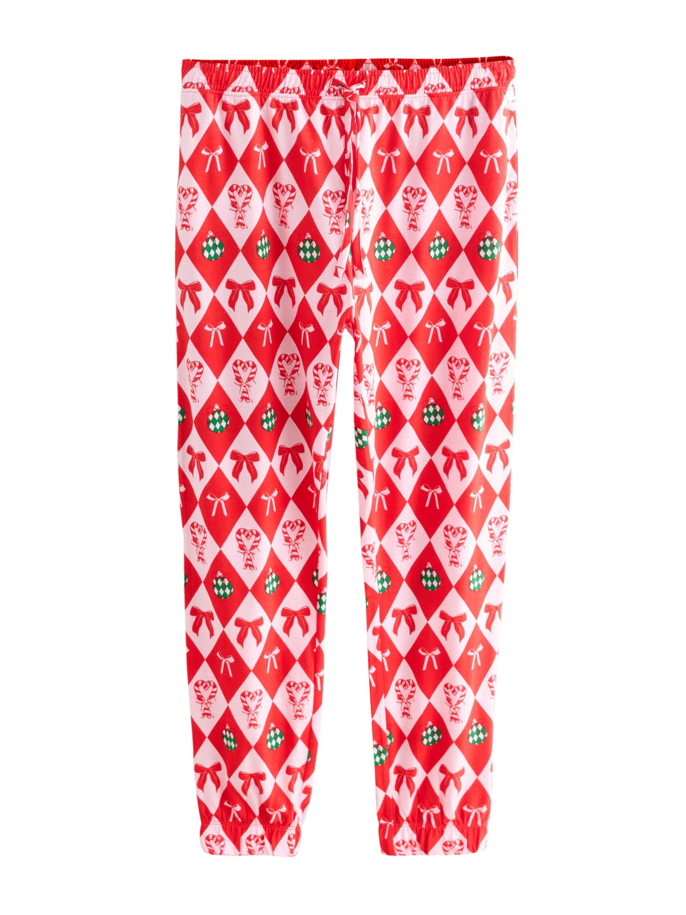 Next Pyjama värissä punainen