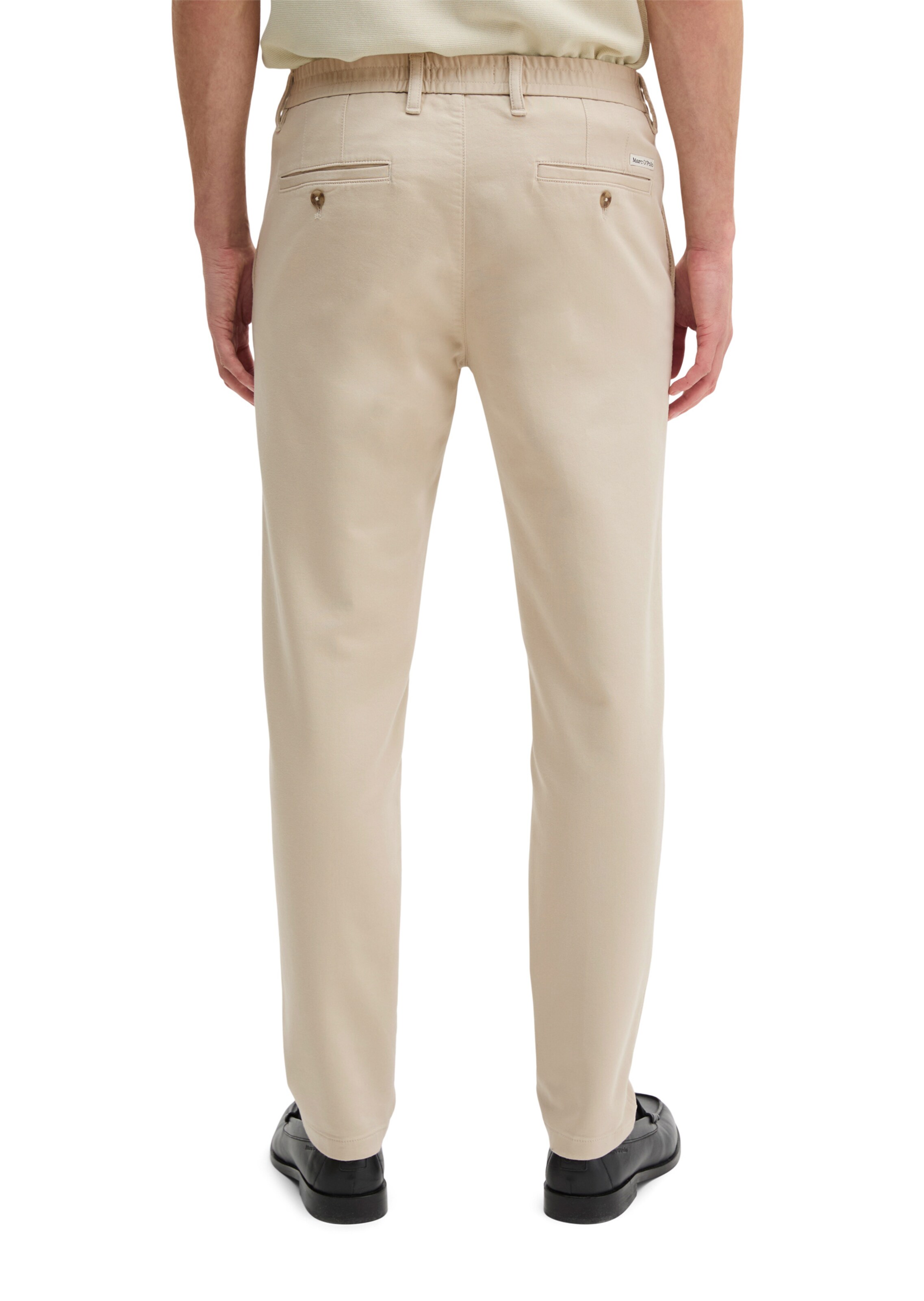 Marc O'Polo Tapered Hose 'Morot' in Beige