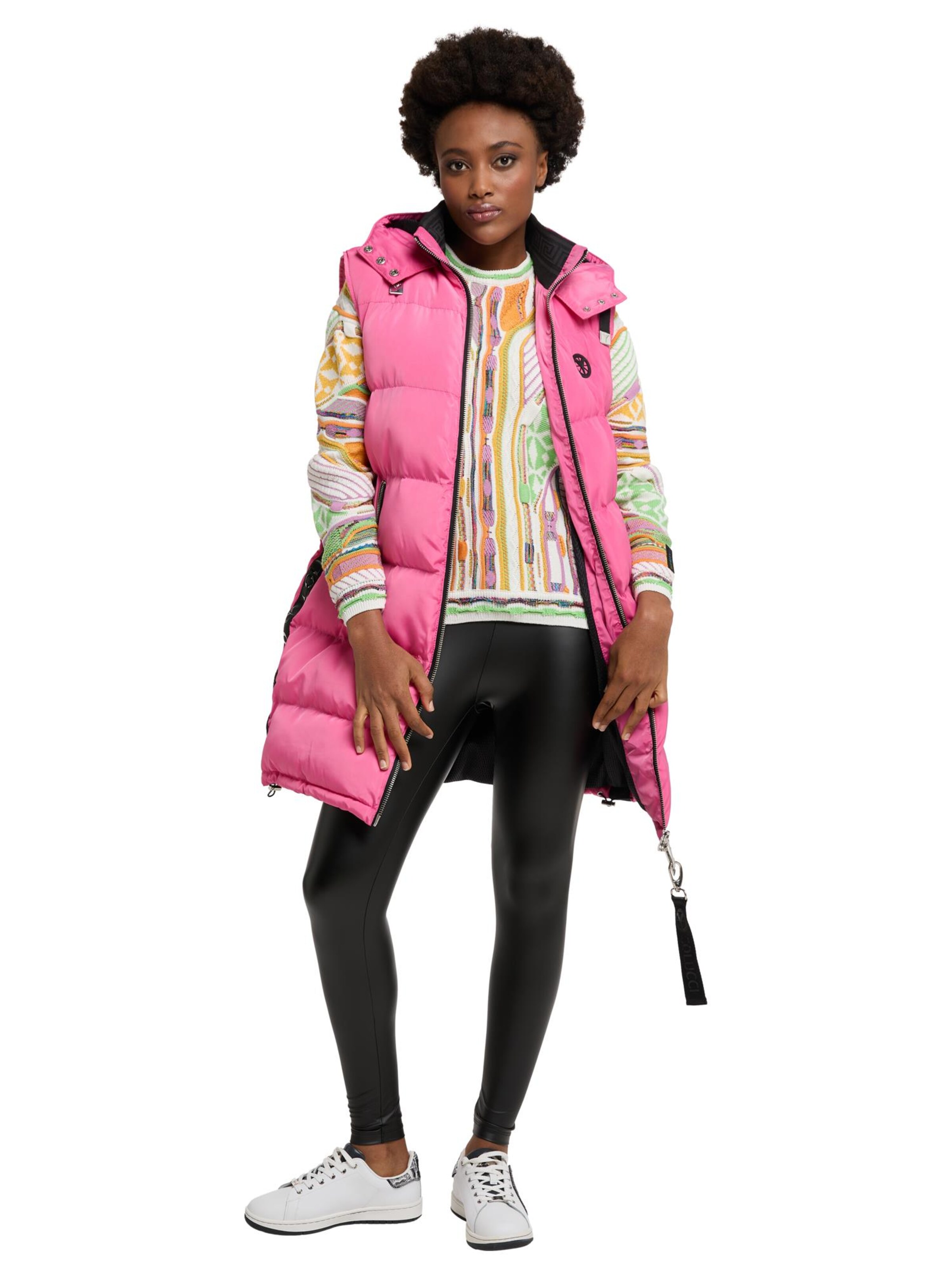 Carlo Colucci Weste 'D'Auria' in Pink