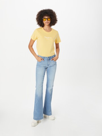 Pepe Jeans T-Shirt 'Wendy' in Gelb