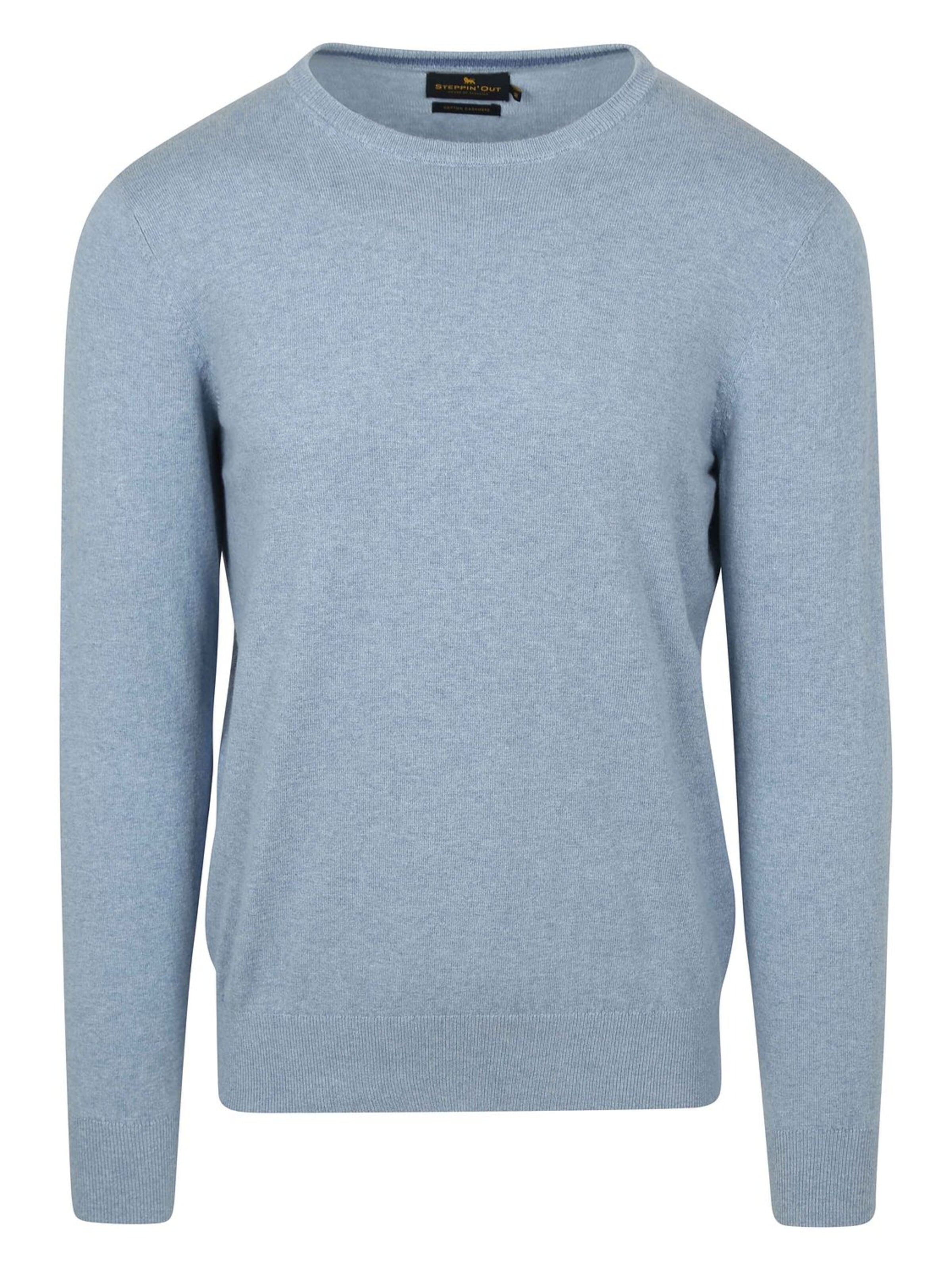 Steppin' out Trui in Blauw: voorkant