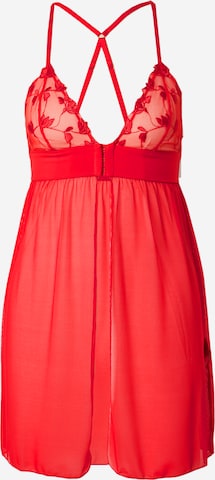 ETAM - Camisa de noite 'TENDRESSE' em vermelho: frente