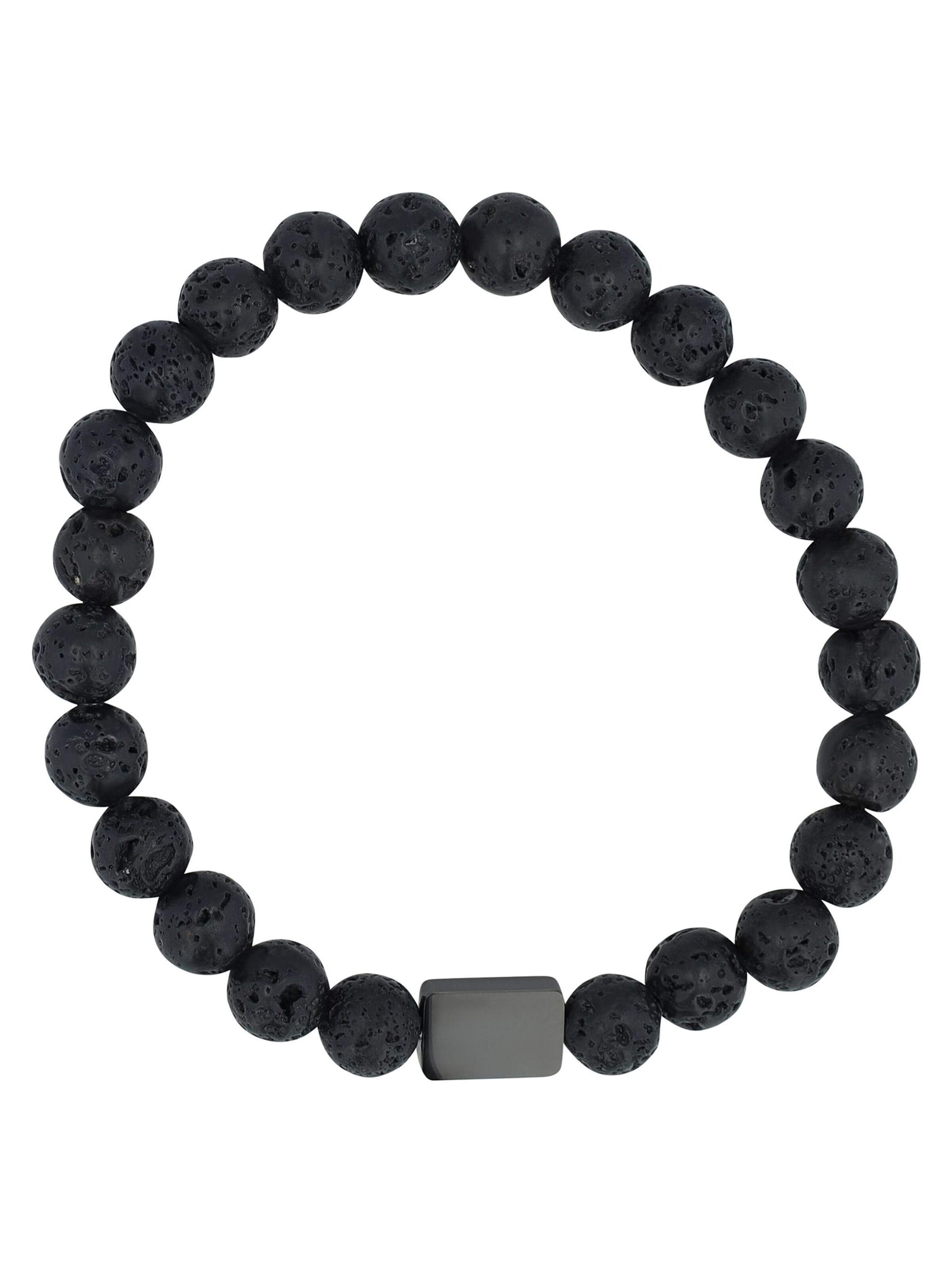 Akzent Bracelet 'silberfarbig' in Black