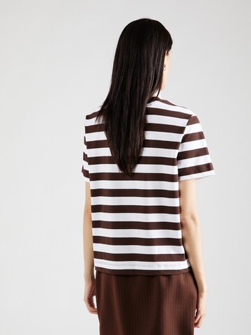 SELECTED T-Shirt 'SLFEssential' in Braun