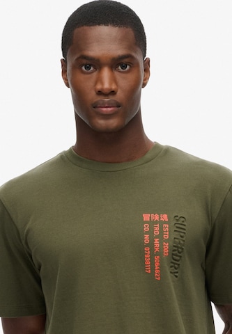 T-Shirt Superdry en vert