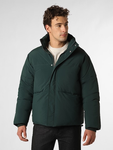 Aygill's Between-Season Jacket in Green: front