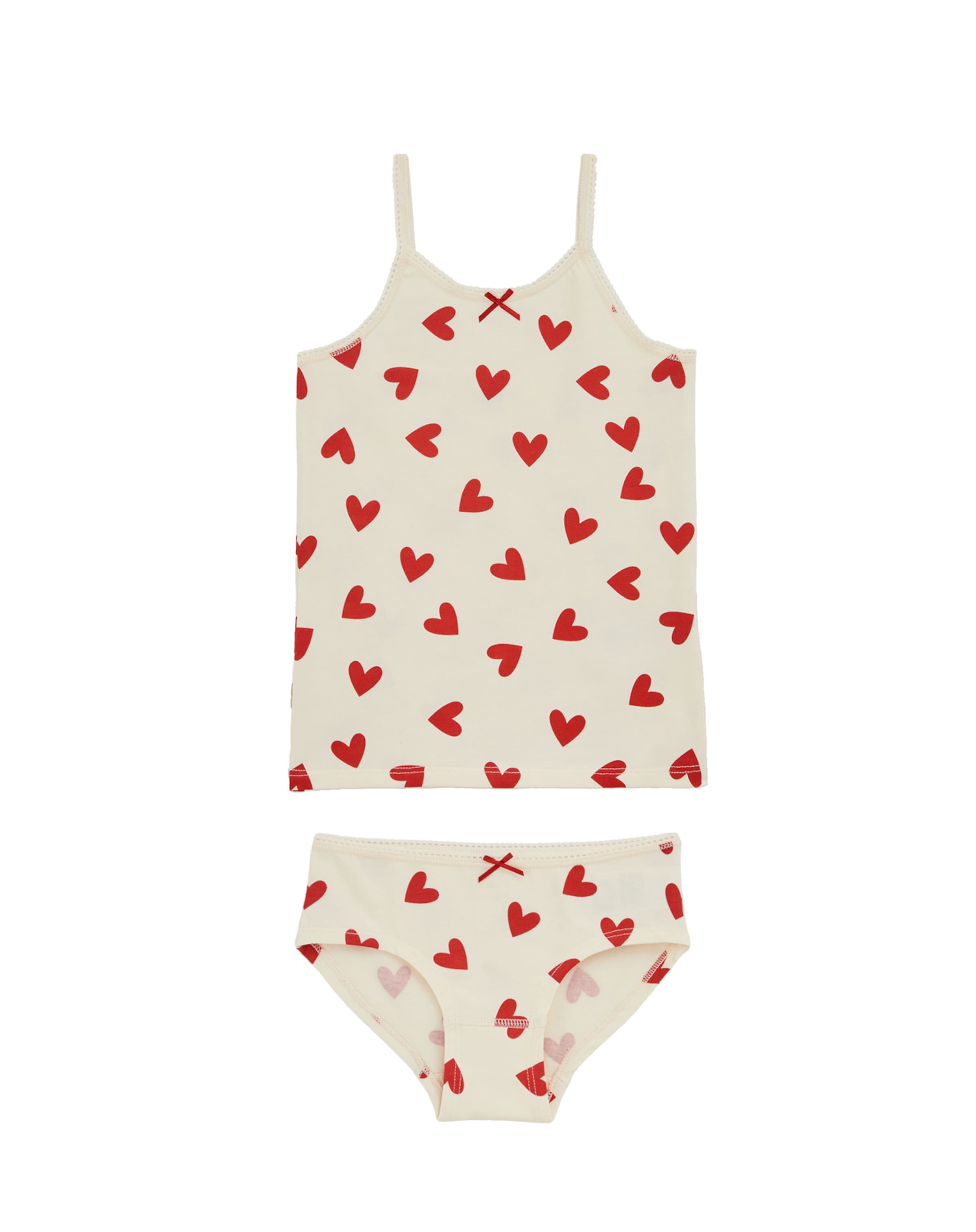 WE Fashion Комплект белья в Бежевый: спереди