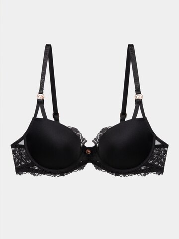 Push-up Reggiseno 'Francesca' di Gianna Bellucci in nero: frontale