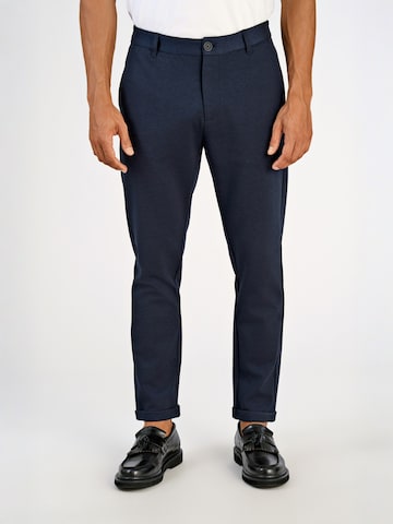 Lindbergh Slimfit Housut värissä sininen