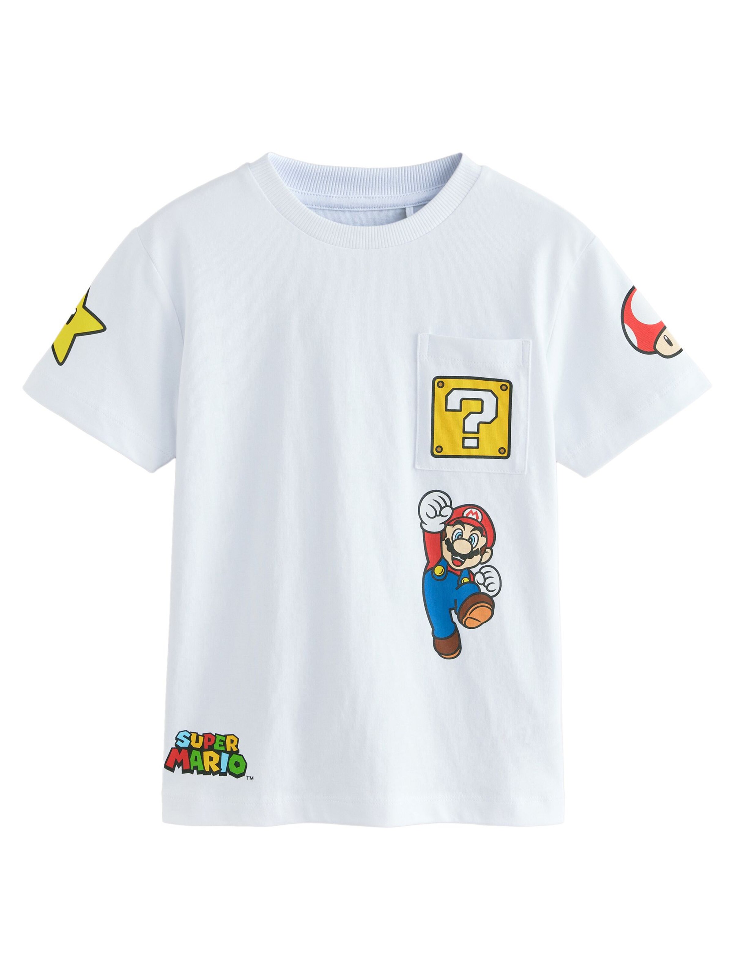 Next Μπλουζάκι σε λευκό: μπροστά