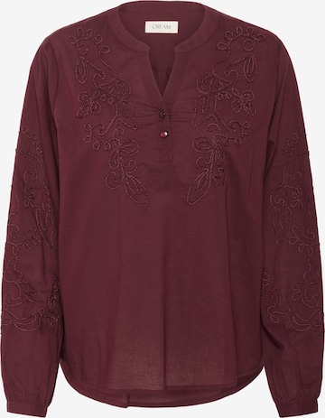 Cream Bluse 'CRVia' i lilla: forside