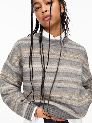 Pull-over Pull&Bear en gris