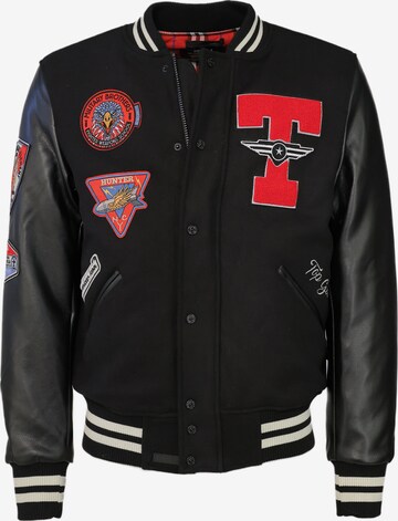 TOP GUN Between-Season Jacket ' TG22015 ' in Black: front