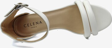 Celena Sandalen met riem 'Chelsie' in Wit