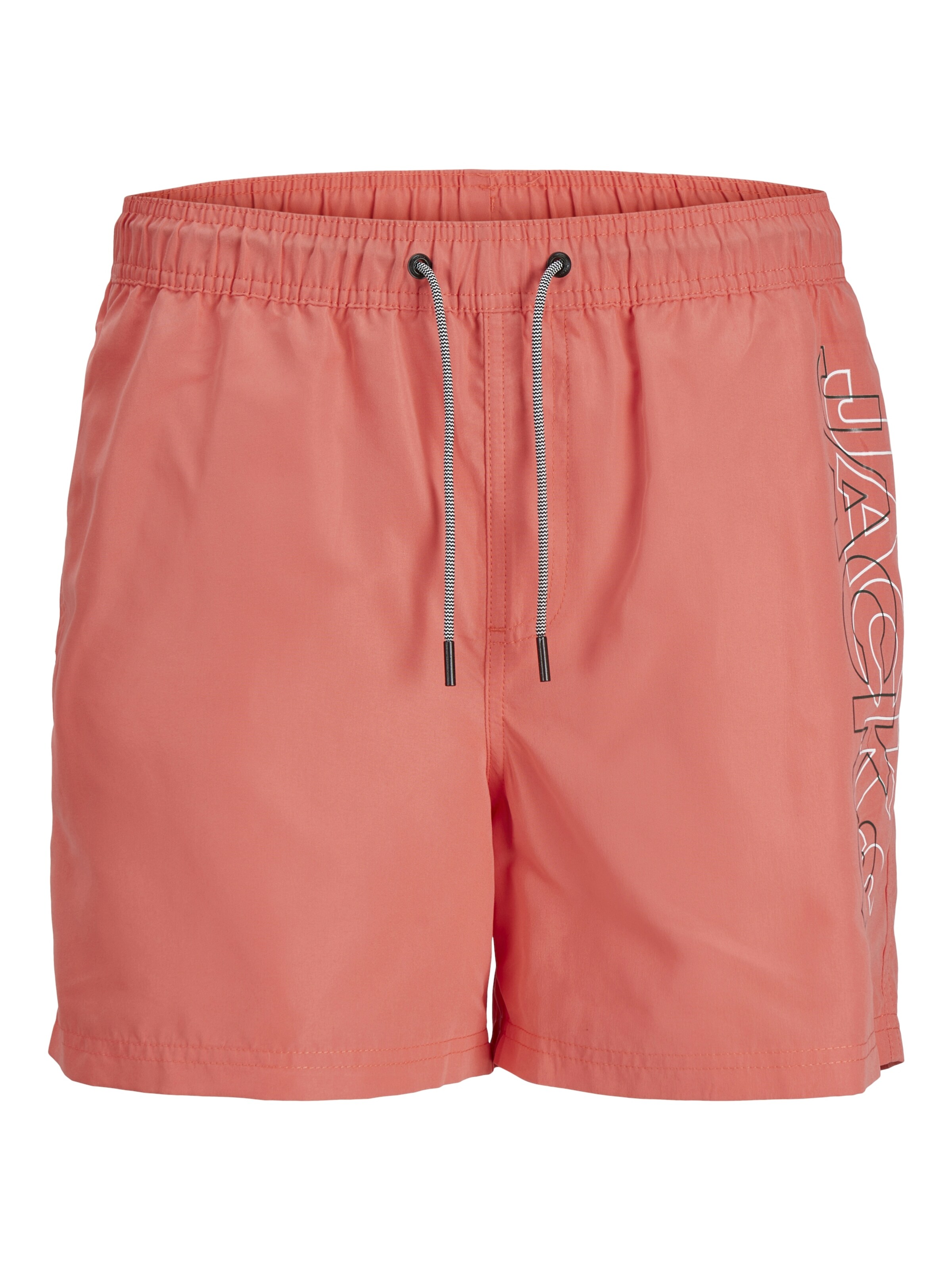 Pantaloncini da bagno 'JPSTFiji' di JACK & JONES in arancione: frontale