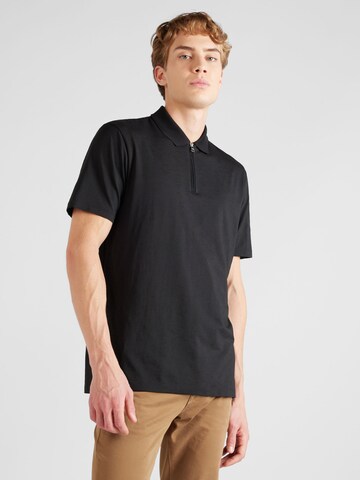 HUGO Poloshirt 'Dekok' in Schwarz: Vorderseite