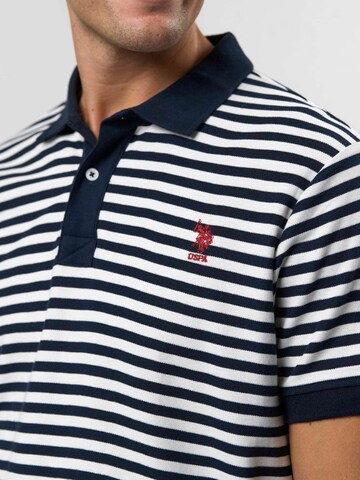 U.S. POLO ASSN. Regular Fit Polo shirt ' Claus ' in Weiß
