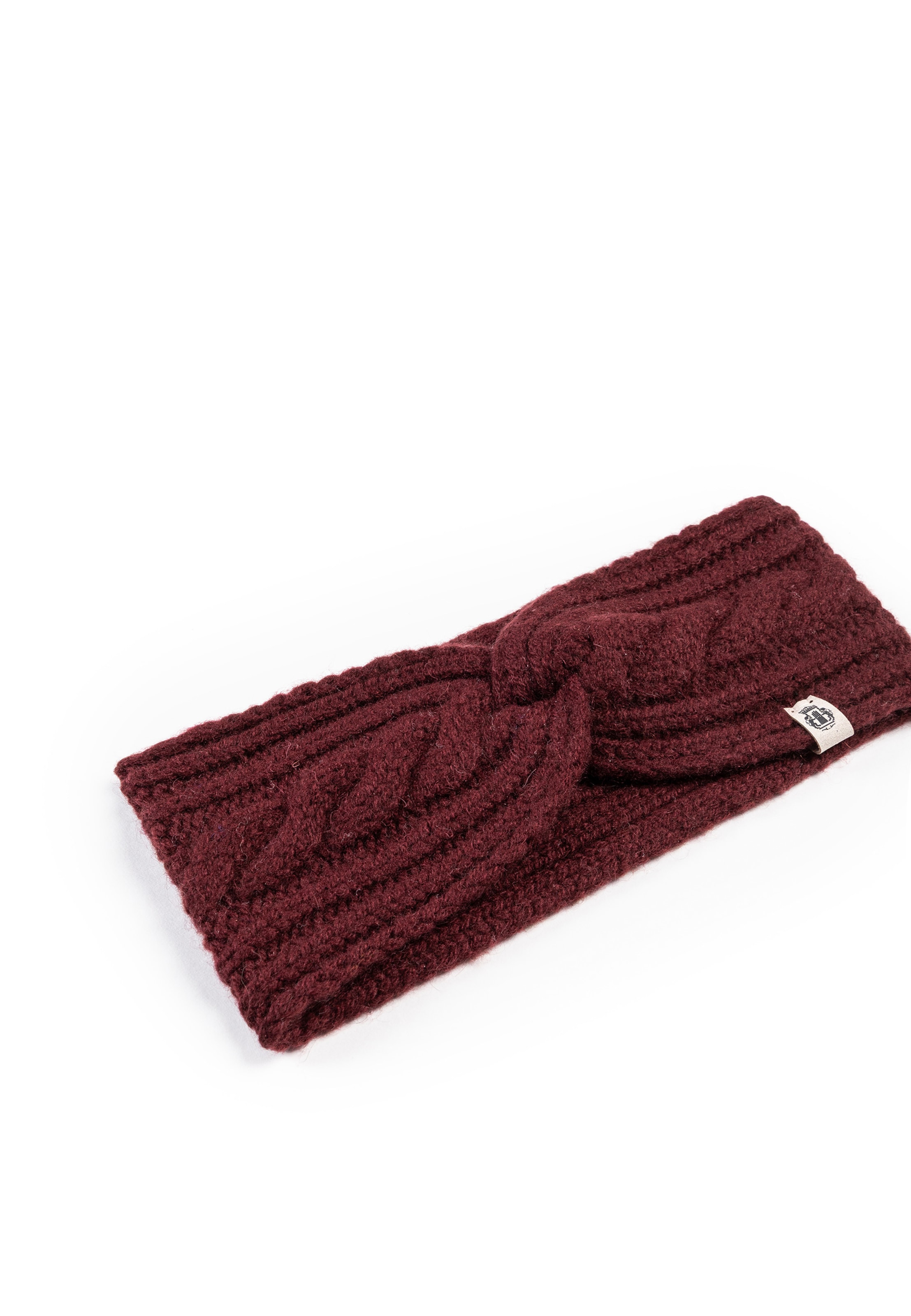 Roeckl Headband 'CABLED CHARM' in Red