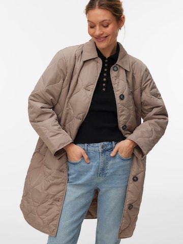 VERO MODA Mantel 'VMMillie' in Grau: Vorderseite