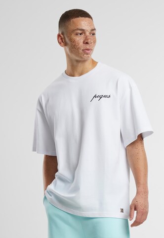 Pequs T-Shirt in Weiß: Vorderseite