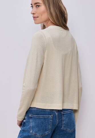 STREET ONE Strickjacke in Beige