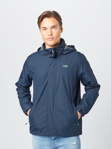 CMP Outdoorjas in Blauw: voorkant