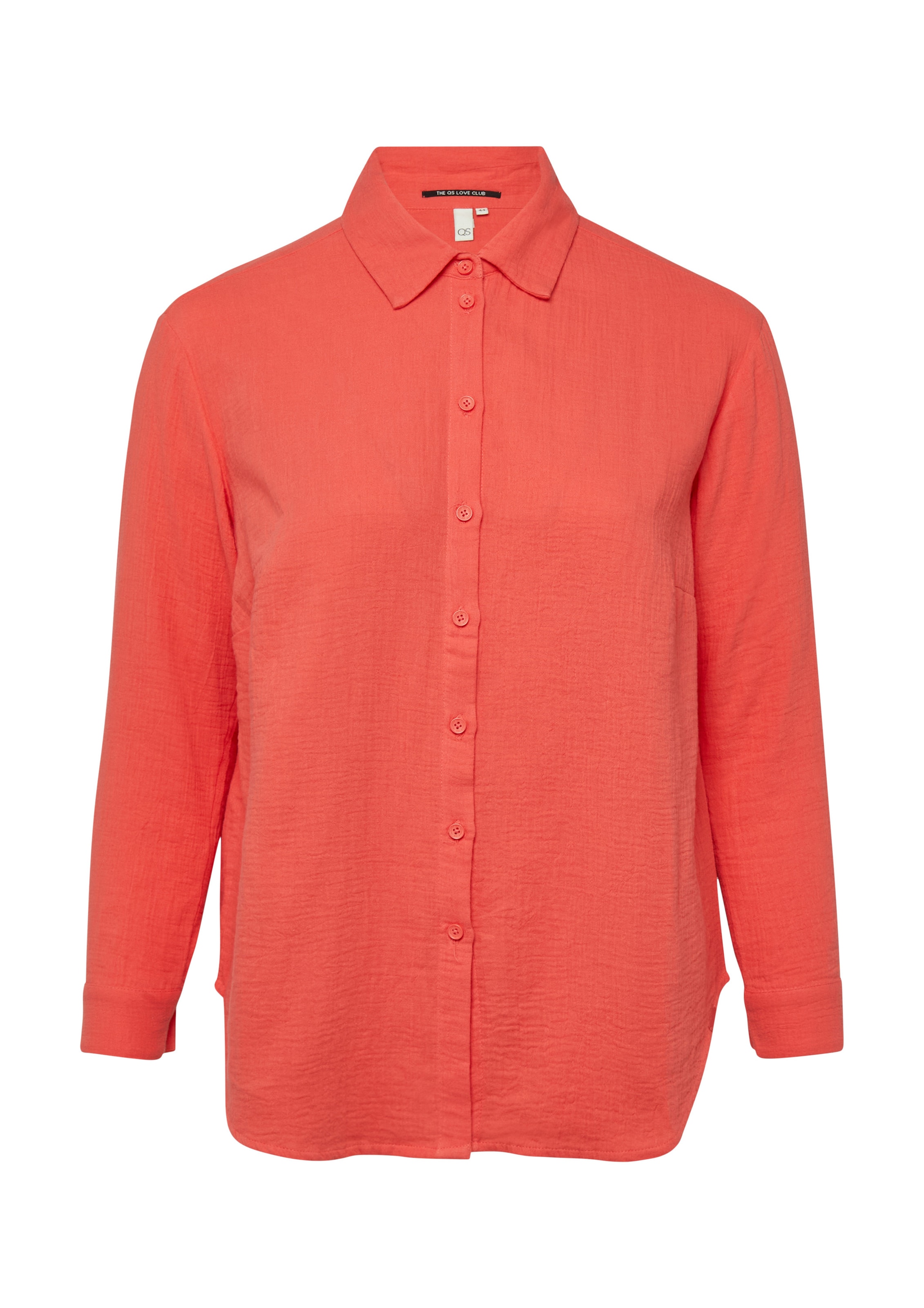 QS Blouse in Oranje: voorkant