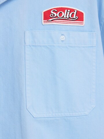 !Solid - Comfort Fit Camisa ' SDBoone ' em azul