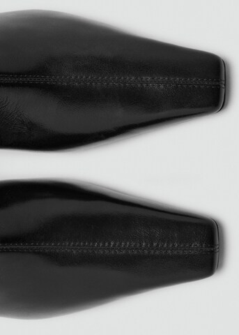 MANGO Ankle Boots 'Champi' in Schwarz