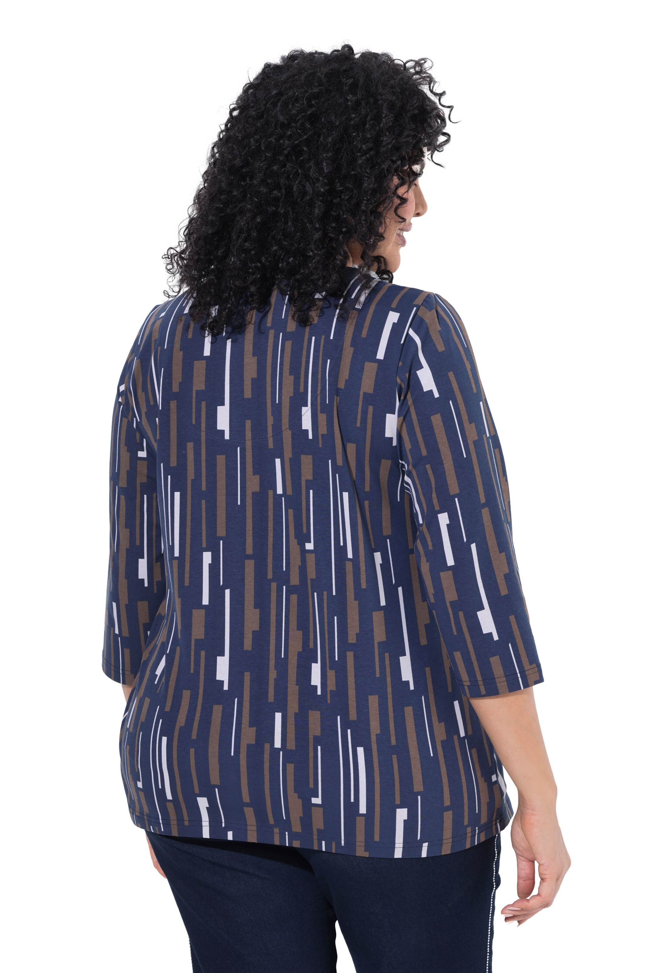 Ulla Popken Shirt in Blauw