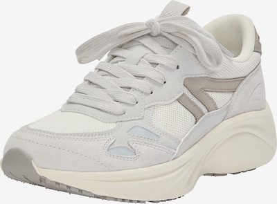 Sneaker low Pull&Bear pe crem / alb kitt / bej închis, Vizualizare produs