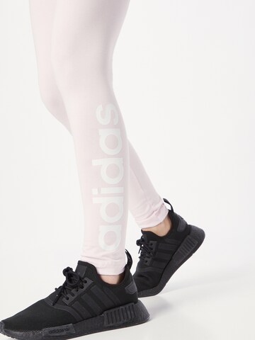 ADIDAS SPORTSWEAR Skinny Sports trousers 'Essentials' in Pink