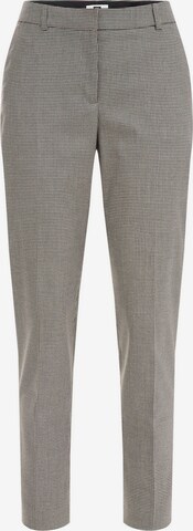 WE Fashion Slimfit Pantalon in Beige: voorkant