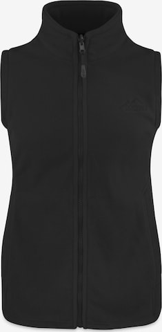 Gilet de sport 'Jovik' normani en noir : devant