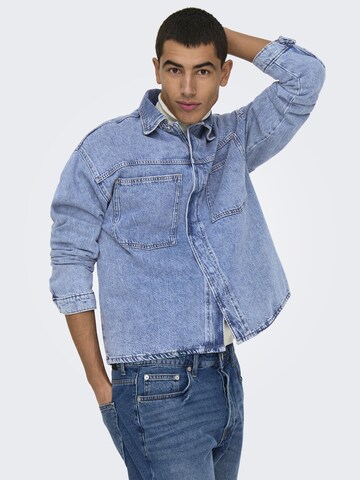 Giacca di mezza stagione 'ONSEmil' di Only & Sons in blu