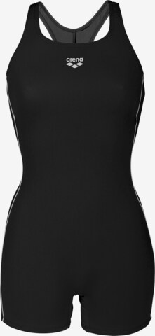 ARENA Bustier Sportsbadedragt 'FINDING' i sort: forside