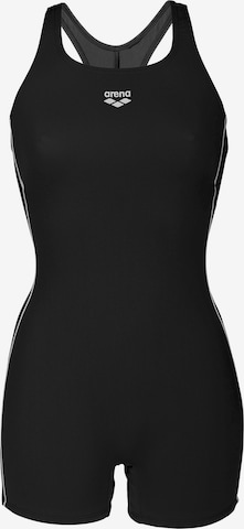 Bustier Maillot de bain sport 'FINDING' ARENA en noir : devant