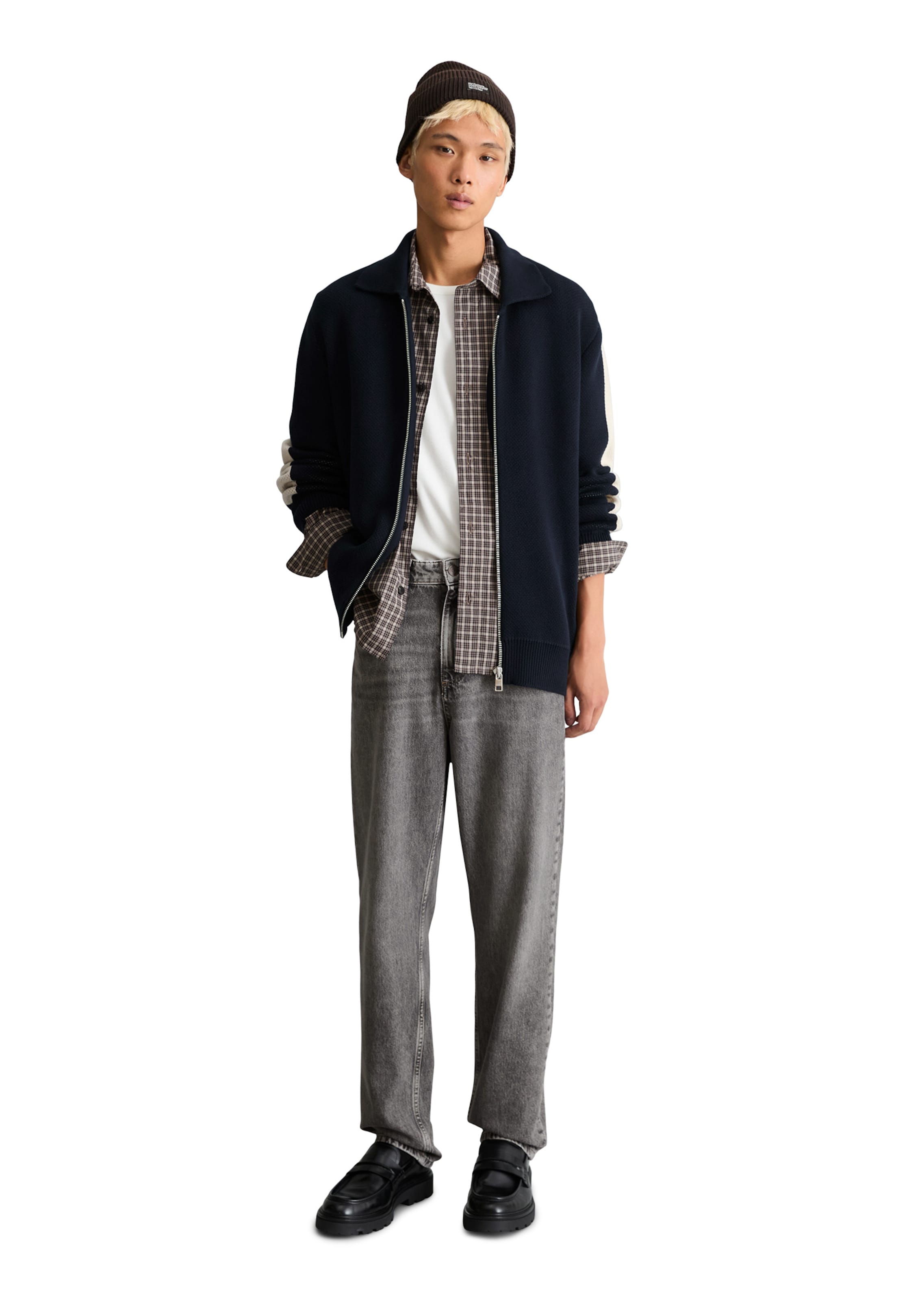 Marc O'Polo DENIM Strickjacke in Blau