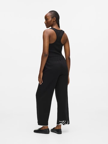 Regular Pantalon Karl Lagerfeld en noir