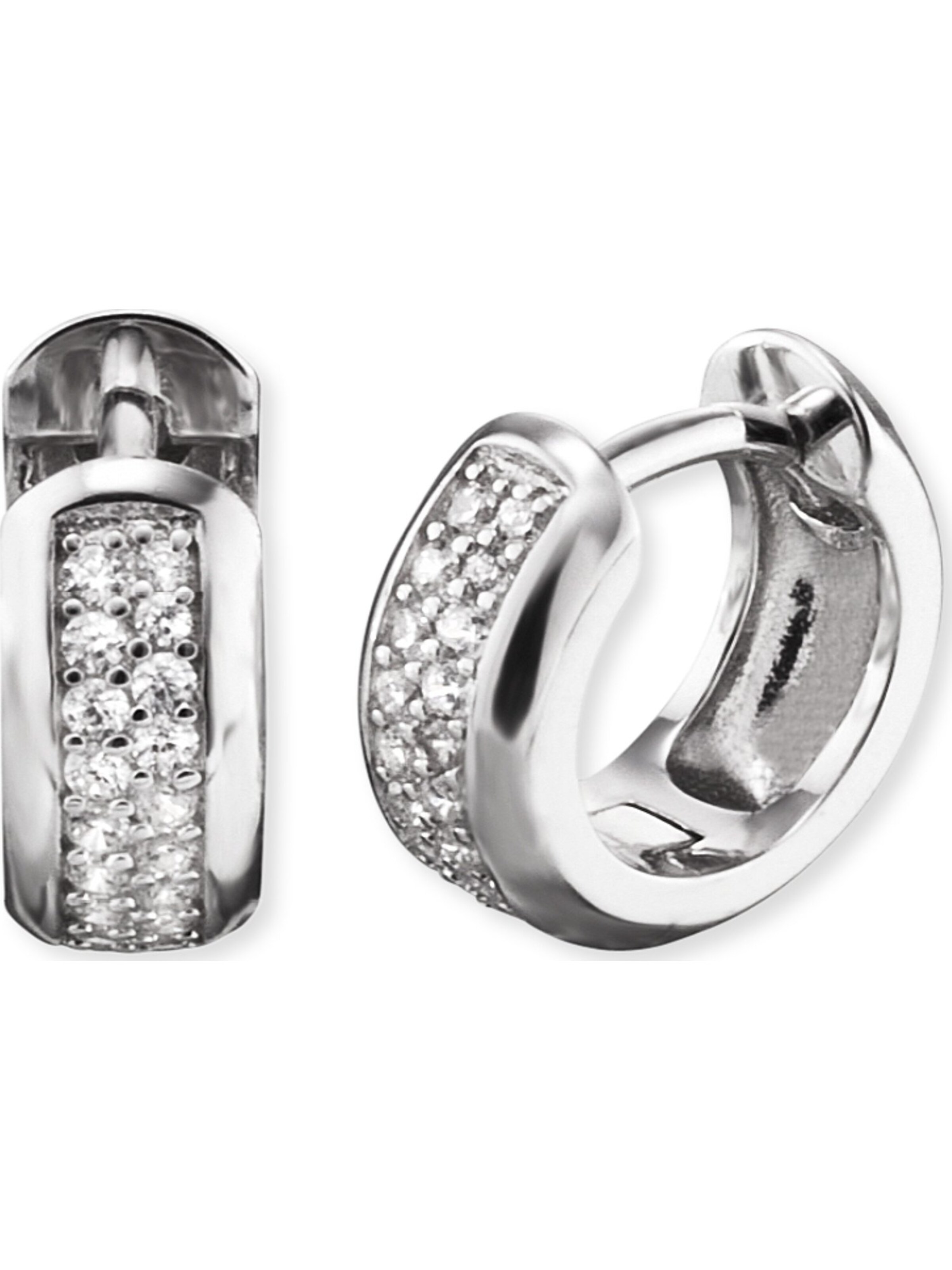 Engelsrufer Earrings 'Anna' in Silver: front