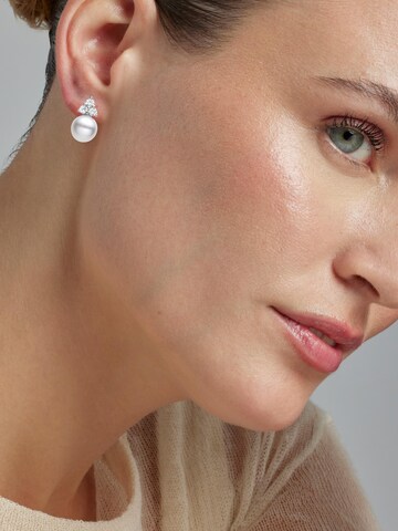 Luxenter Oorbellen 'Aila' in Wit