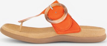 GABOR T-Bar Sandals 'Dianette' in Orange