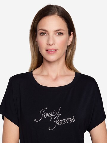 JOOP! Jeans Slaapshirt ' Glamour ' in Zwart