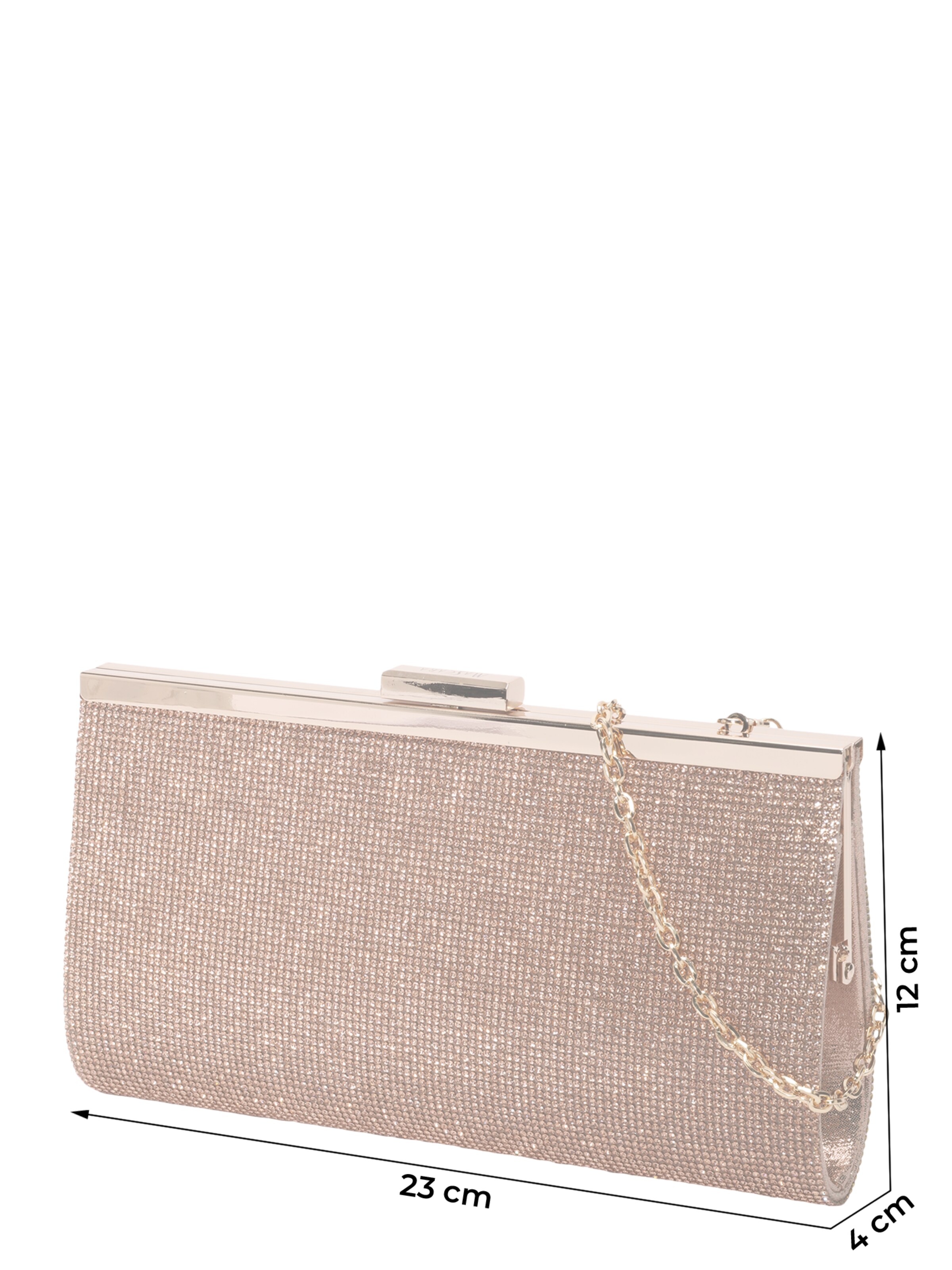 mascara Clutch i guld