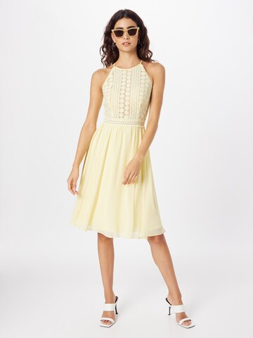 Robe de cocktail MAGIC NIGHTS en jaune