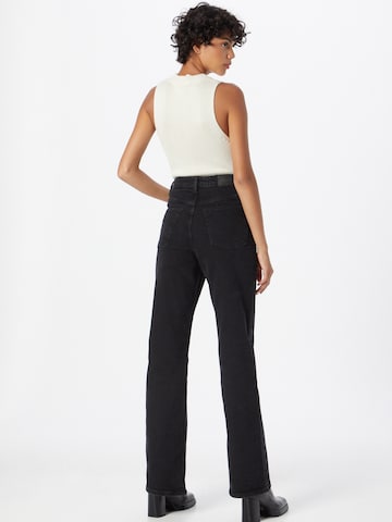 Monki regular Jeans i sort