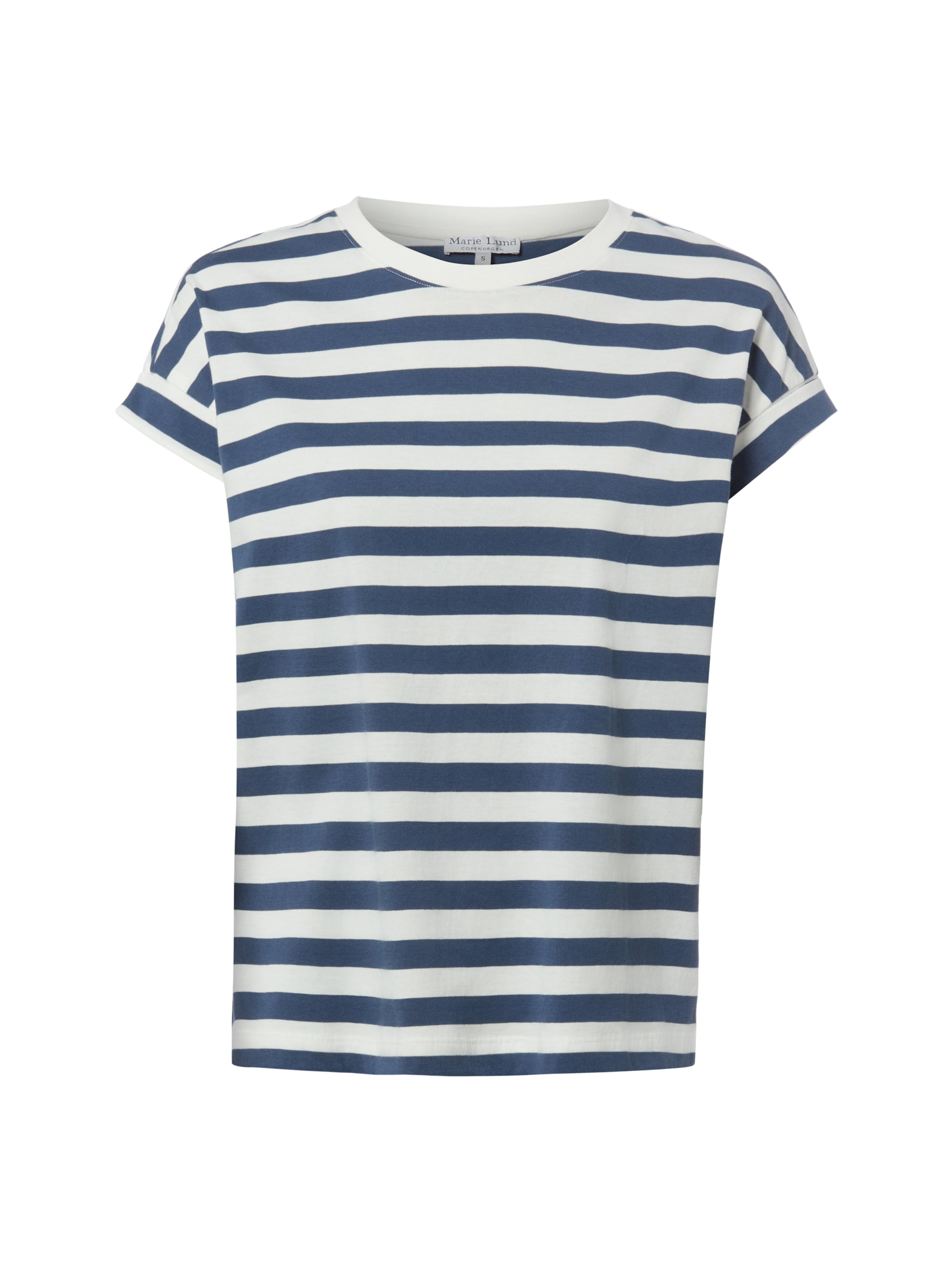 Marie Lund Shirt in Blau: Vorderseite
