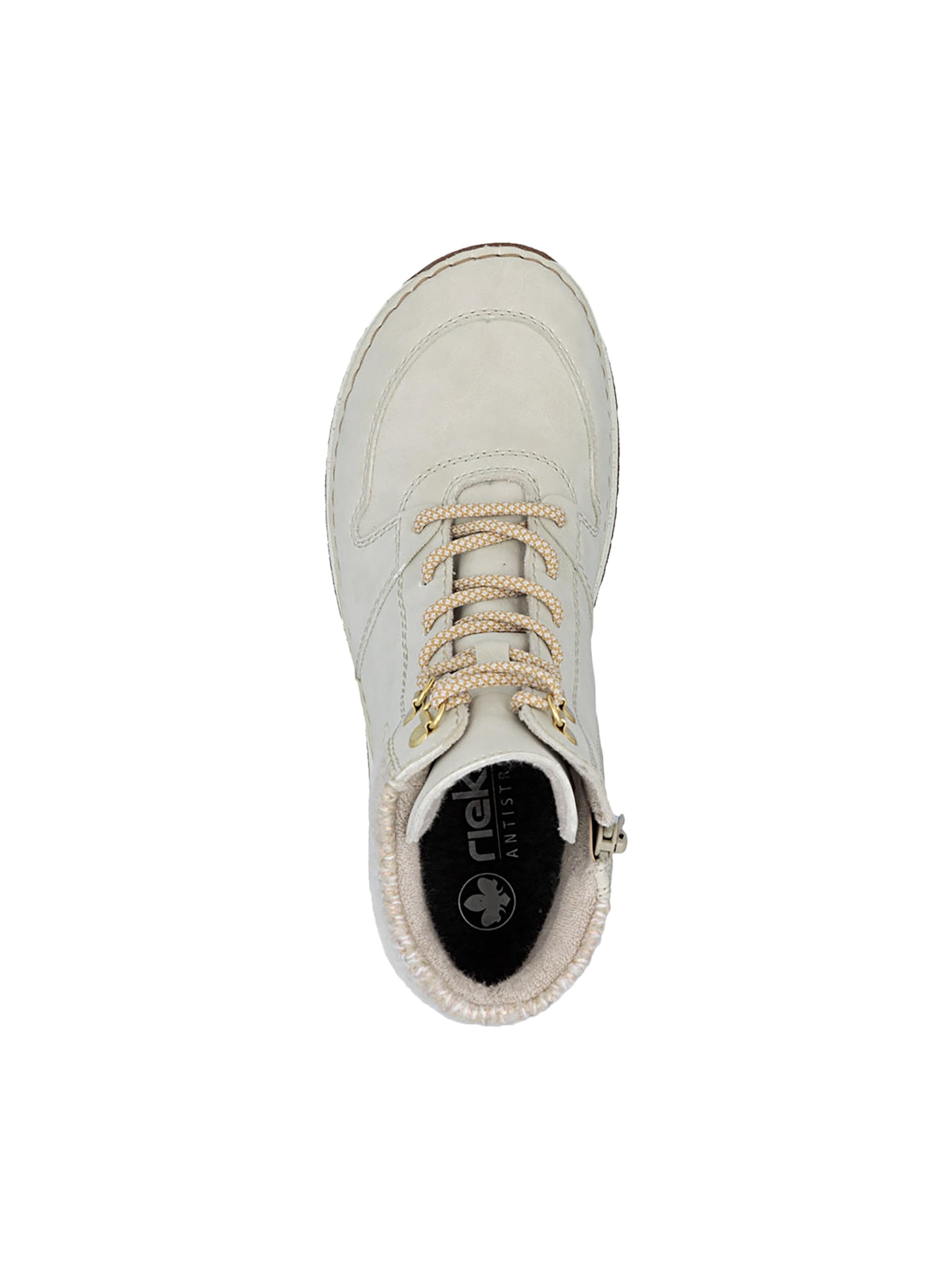 Sneaker alta di Rieker in beige